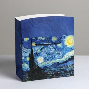 Пакет—коробка «Ван Гог», 23 ? 18 ? 11 см