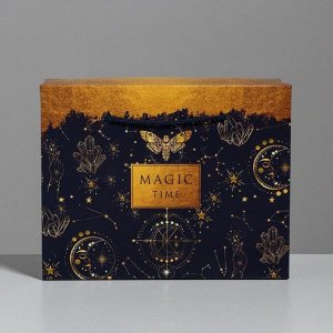Пакет—коробка Magic time, 23 ? 18 ? 11 см