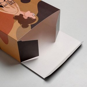 Дарите Счастье Коробка складная «Style», 16 x 23 x 7.5 см