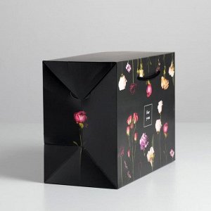 Дарите Счастье Пакет-коробка подарочный «For you», 28 х 20 х 13 см