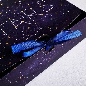 Коробка подарочная Stars, 16,5 х12,5 х5 см