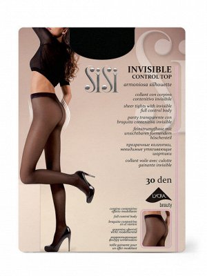 Invisible Control Top 50(Sisi) /5/ эластичные шелковистые колготки с невидимым утягивающим торсом