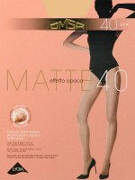 Matte 40 (Omsa) /10/100/ тонкие матовые эластичные колготки без штанишек с эффектом пудры