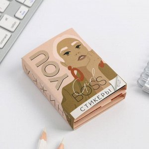 Раскладной планинг со стикерами GIRL BOSS , 10 блоков