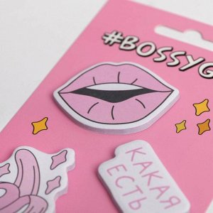 Набор стикеров Bossy girl, 4 блока