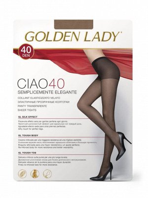 Ciao 40 (Golden Lady)/100/10/ эластичные колготки с шортиками