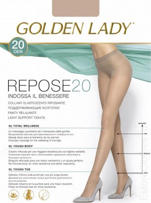 Repose 20 (Golden Lady)/100/10/ тонкие колготки с легким поддерживающим эффектом