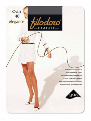 Oda 40 Elegance (Filodoro)/120/10/ матовые колготки с шортиками