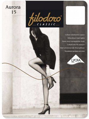 Filodoro AURORA 15 Колготки женские матовые, на каждый день, с шортиками