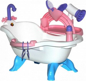 Ванна с аксессуарами для купания кукол №3 (в пакете)4