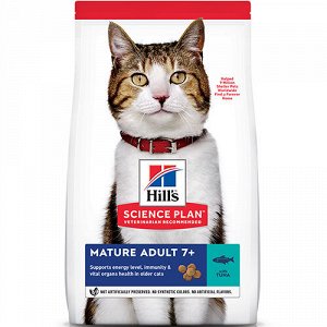 Hill's SP Feline MA7+ ALong д/кош пожилых 7+ Тунец 1,5кг