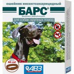 Барс Ошейник от блох д/круп.соб 80см (1/60)