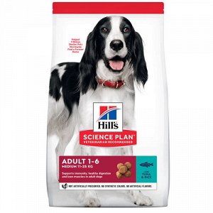Hill's SP Canine Adult AFit Tuna&Rice д/соб всех пород Тунец 12кг