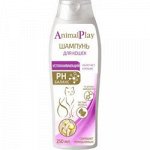 Animal Play Шампунь д/кош Успокаивающий Мелисса 250мл (1/12)