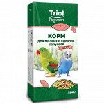 Triol Standard Корм д/мелк/средн попугаев Экстра 500гр (1/20)