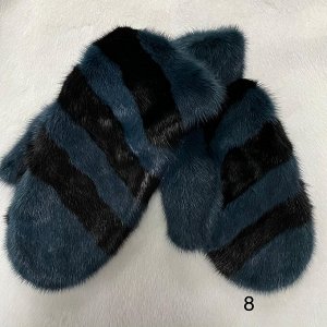 Italian style Варежки норка 100% в ассортименте