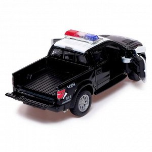 Машина металлическая Ford F-150 Police, 1:46, открываются двери, инерция, МИКС