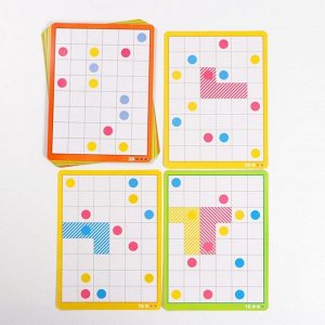 Настольная игра головоломка Puzzle «IQ-блоки 12 элементов» 1 вид, 5+