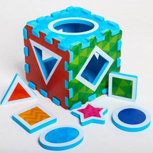 Развивающая игрушка - сортер из EVA «Забавные фигурки» МИКС