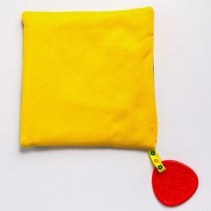Игрушка «Петелька», желтый, грызунок вид МИКС