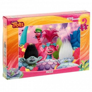 Пазлы Trolls, 120 элементов, МИКС