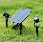 Ландшафтный светодиодный светильник на солнечной батарее HF-SD02