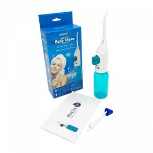 Ирригатор мануальный "Easy clean" для полости рта и носа, белый Dentalpik