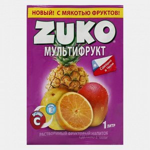 СИМА-ЛЕНД Растворимый напиток ZUKO Мультифрукт, 25 г