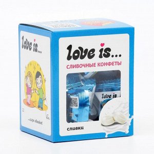 Жевательные конфеты Love Is, со вкусом сливок, 105 г