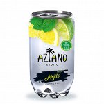 Вода газированная Aziano, мохито, 350 мл