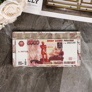 Купюрница «5000 рублей», плоская, 18.5?9.5?0.8 см
