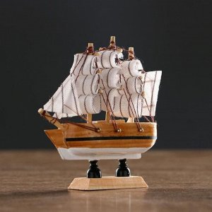 Корабль сувенирный малый «Аризона», микс, 3?10?10 см