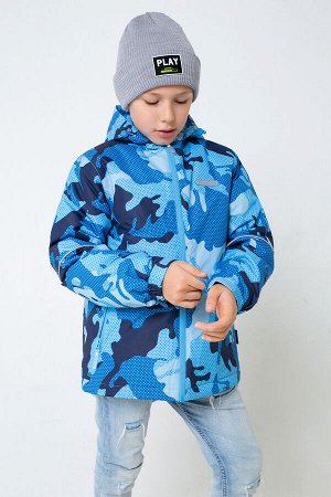 Куртка демисезонная утепленная для мальчика Crockid ВК 30092/н/3 ГР
