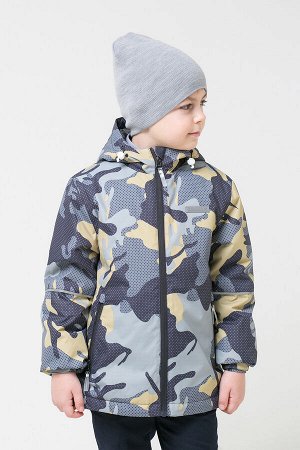 Куртка демисезонная утепленная для мальчика Crockid ВК 30092/н/2 ГР