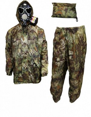 Костюм ветровлагозащитный "Raincoat" ВВЗ-3 (р.36-38, цв. Камуфляж, тк Oxford 240D, 2400мм)