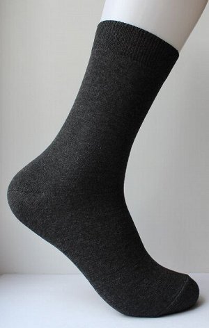 Мужские носки классические гладкие (однотонные)