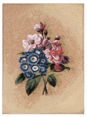 Бутоньерка(синие цветы) арт.4855 17х24 см гобелен без рамы