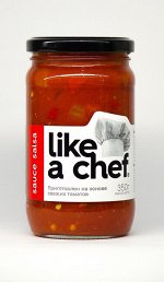 Томатный соус &quot;Salsa&quot;  350гр 1/8 LIKE A CHEF