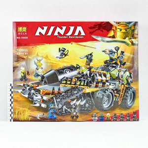 Конструктор Bela-Ninja Thunder Swordsman 1230деталей(№10939)