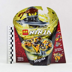 Конструктор Lari-Ninja (№11155) 123детали Sprinjitzy Cole