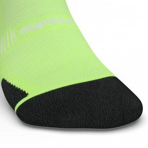 Носки тонкие средней высоты для бега run900 mid ярко-зеленые kiprun