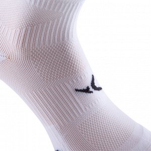 Носки для фитнеса с низкой манжетой 500 x 2 пары DOMYOS