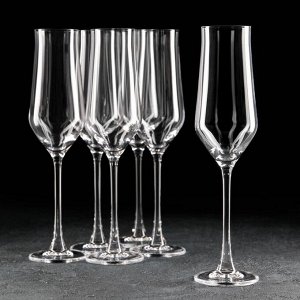 Набор бокалов для шампанского Alca, 220 мл, 6 шт
