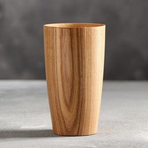 Деревянный стакан, 350 мл, массив ясеня