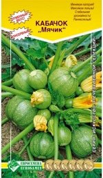 Кабачок Мячик ЦВ/П (ЕС) 10шт раннеспелый кустовой