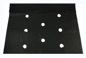 Упаковка Агротекс Чёрный Перфорированый М-60 Чёрный шир 1,6м/длина 10м