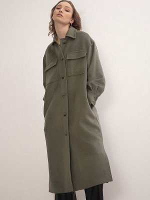 Пальто - рубашка R076/aken