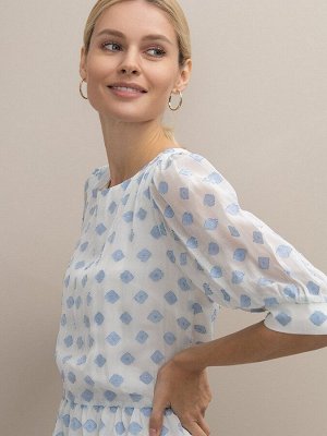 Шифоновое платье А-силуэта PL1005/verona