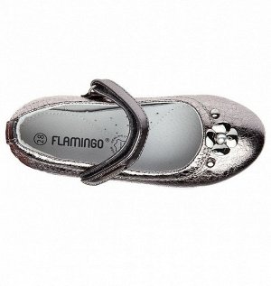 Издательство Фламинго 92T-XY-1454 серебро Туфли для девочек (26-31)/12