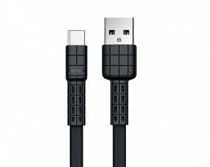 Кабель Remax RC-116a Type-C - USB черный, 1м